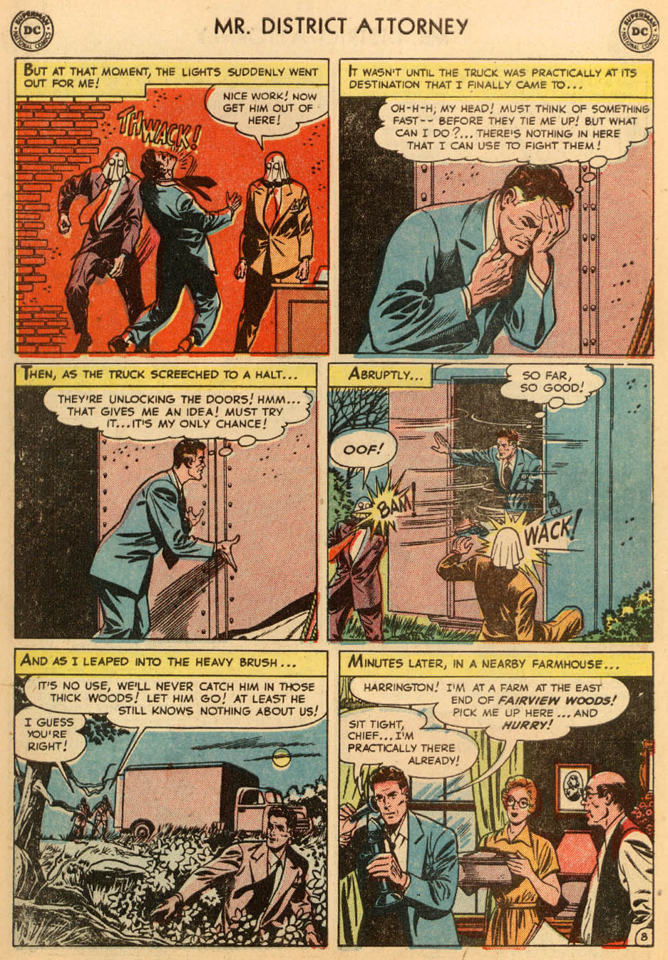 Read online Mr. District Attorney comic -  Issue #27 - 10