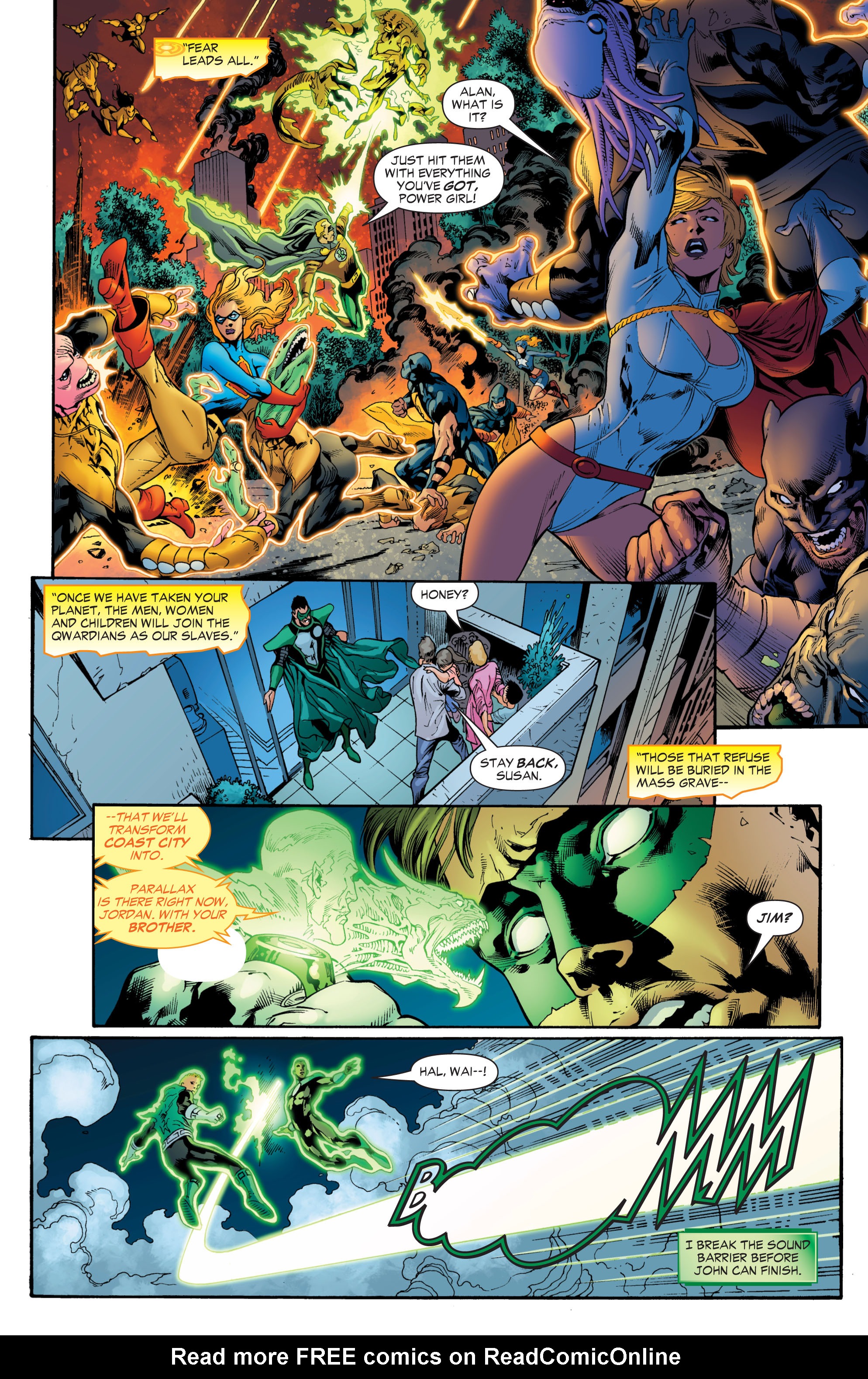 Read online Green Lantern: The Sinestro Corps War comic -  Issue # Full - 186