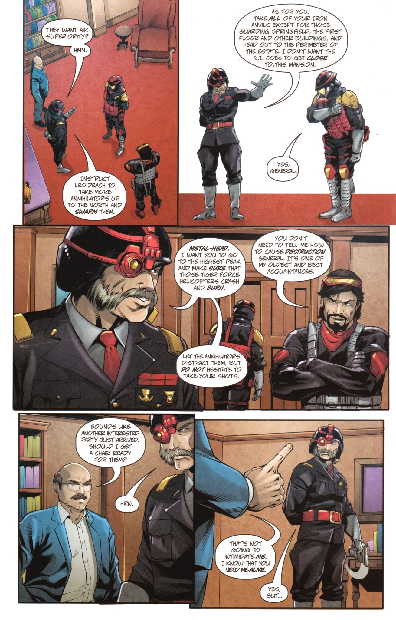 Read online G.I. Joe vs. Cobra comic -  Issue #8 - 10