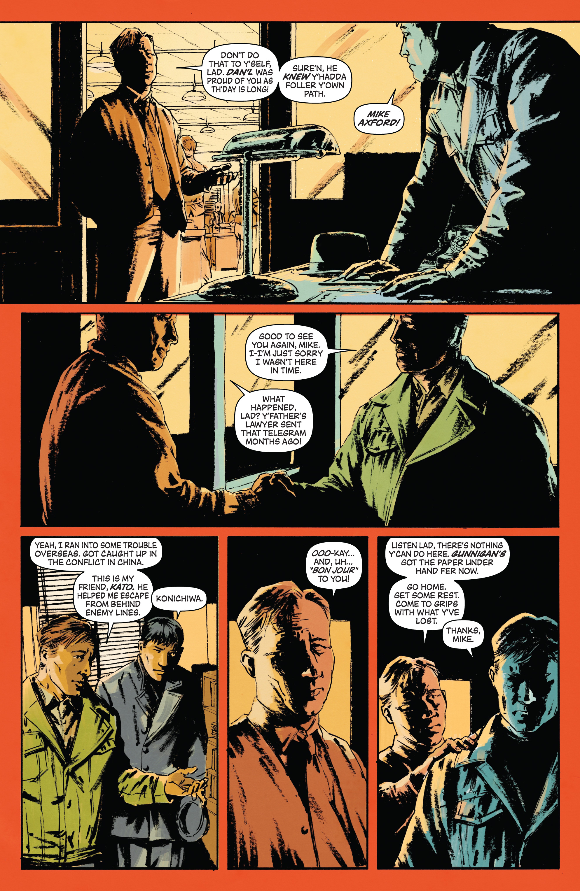 Read online Green Hornet: Year One comic -  Issue #5 - 8