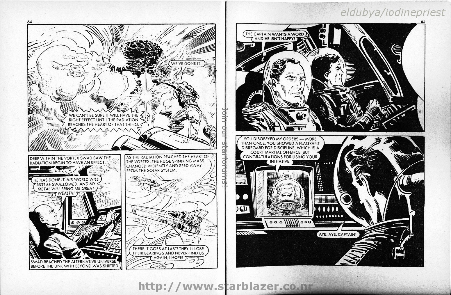 Read online Starblazer comic -  Issue #123 - 34