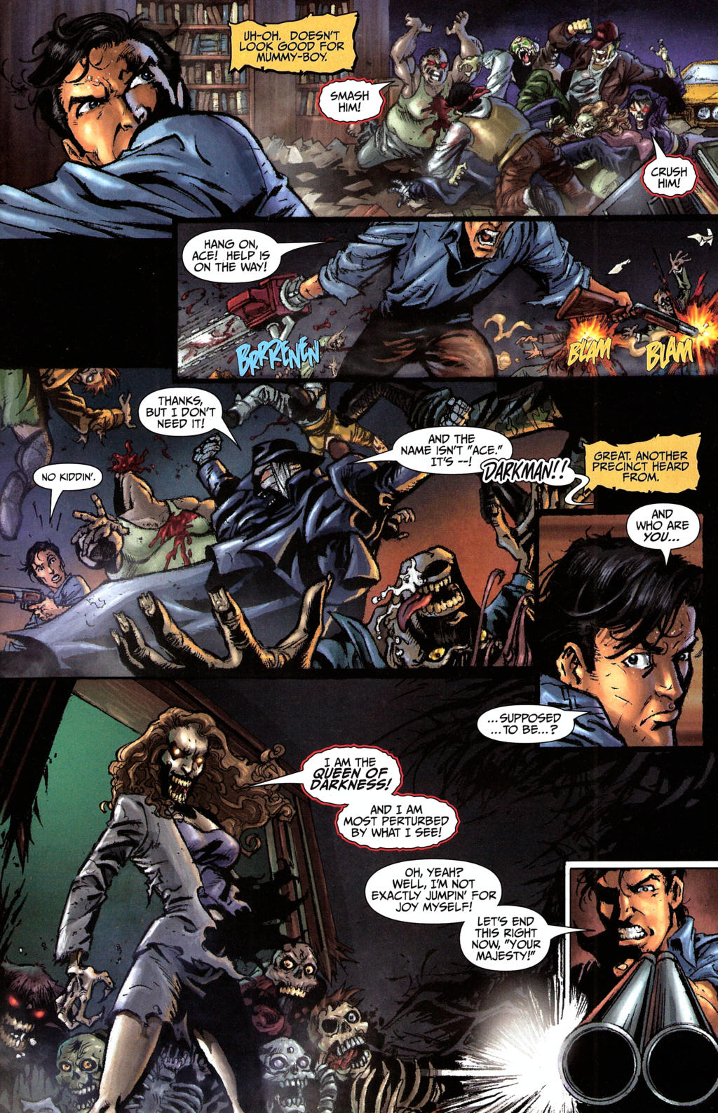 Read online Darkman vs. the Army of Darkness comic -  Issue #2 - 6