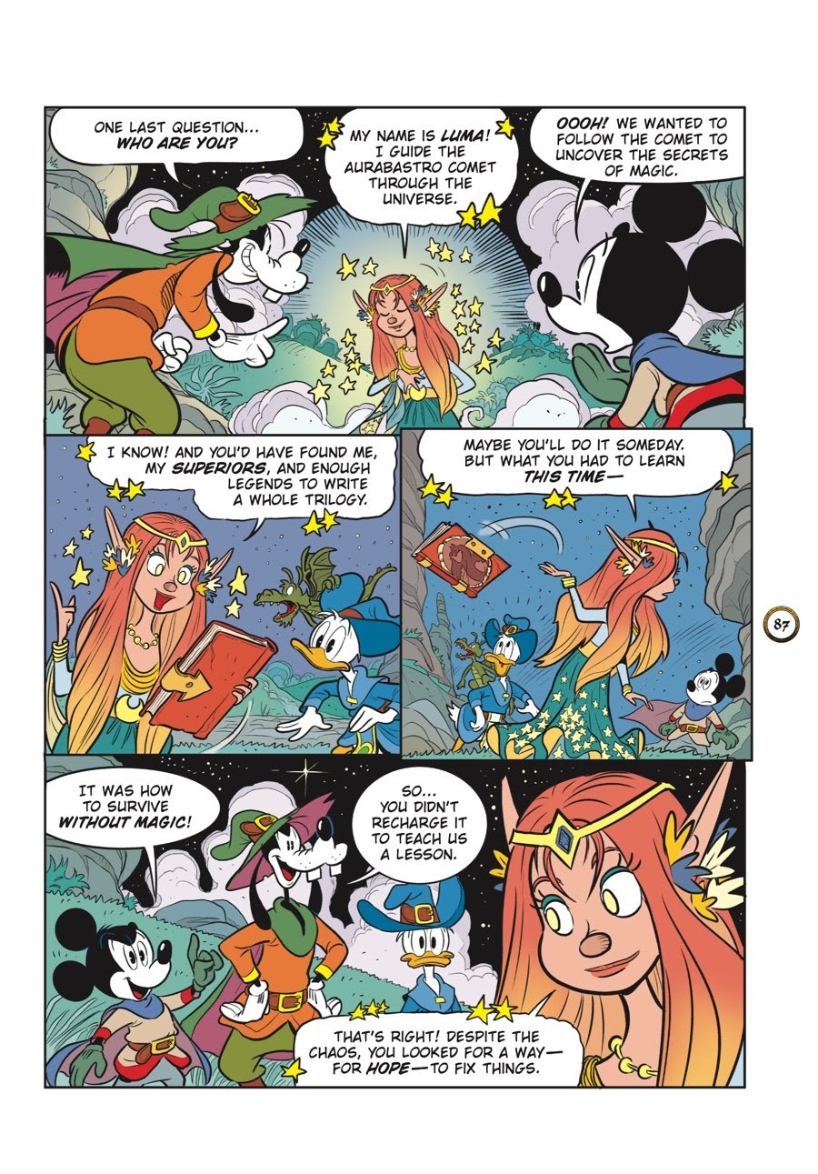 Read online Wizards of Mickey (2020) comic -  Issue # TPB 7 (Part 1) - 89