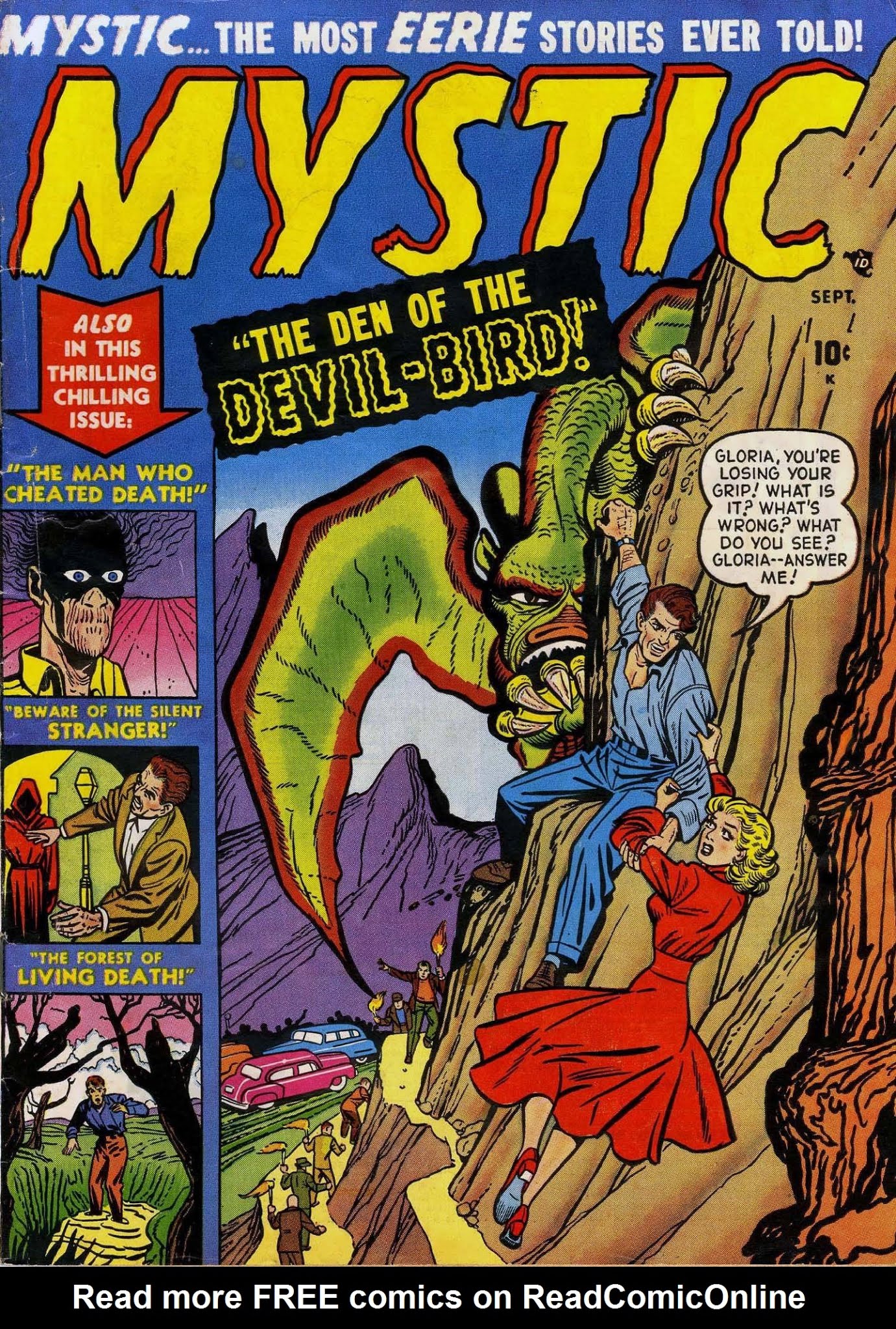 Read online Mystic (1951) comic -  Issue #4 - 1