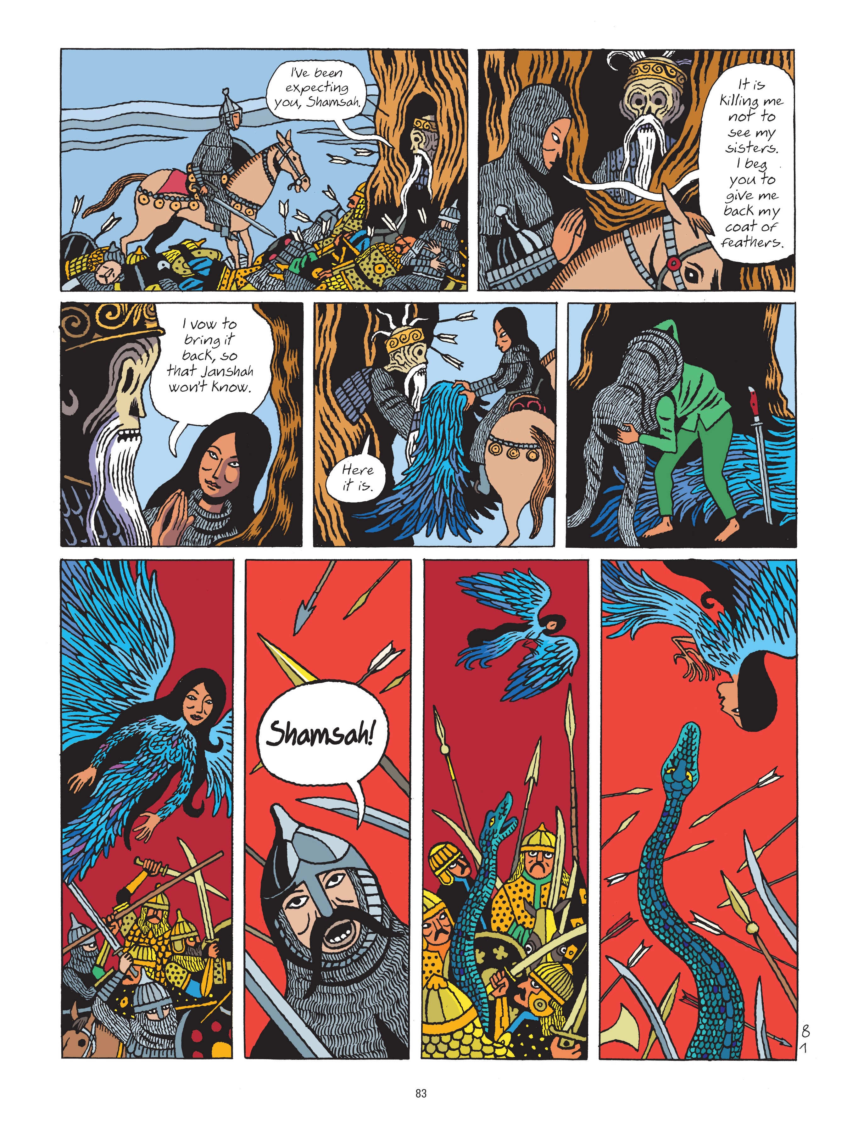 Read online A Tale of a Thousand and One Nights: HASIB & the Queen of Serpents comic -  Issue # TPB - 83