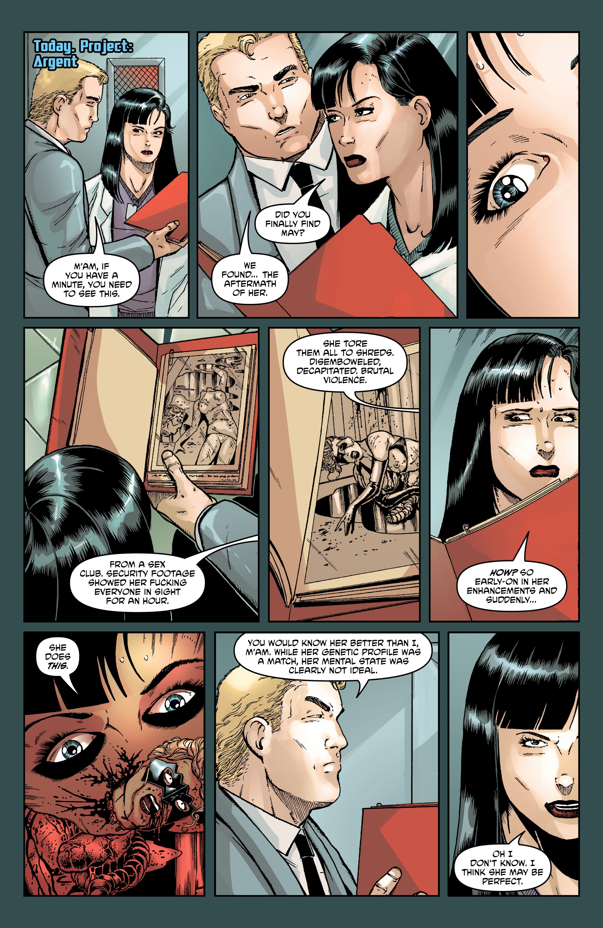 Read online Unholy: Argent vs Onyx comic -  Issue #0 - 22