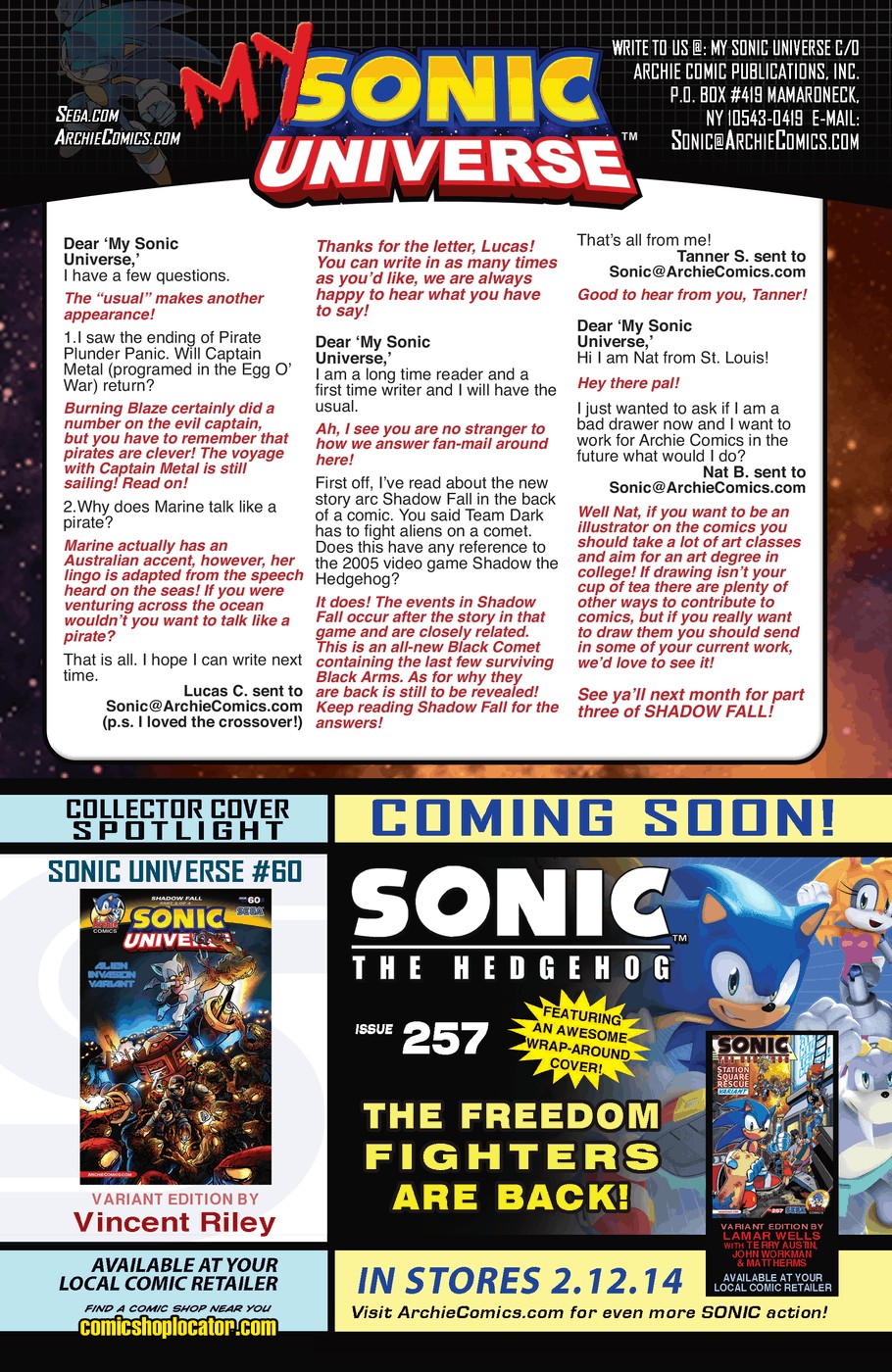 Read online Sonic Universe comic -  Issue #60 - 25