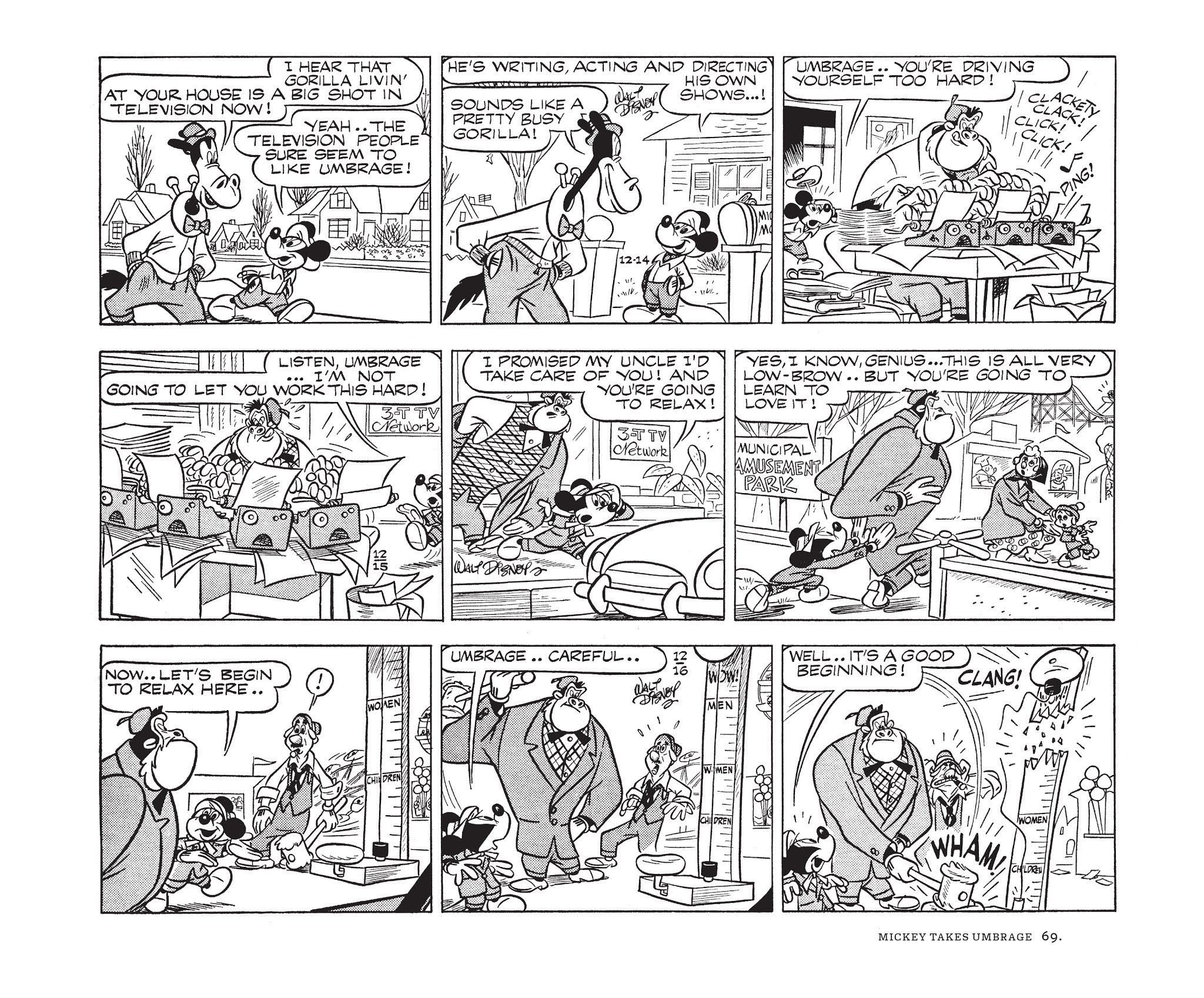Read online Walt Disney's Mickey Mouse by Floyd Gottfredson comic -  Issue # TPB 12 (Part 1) - 69