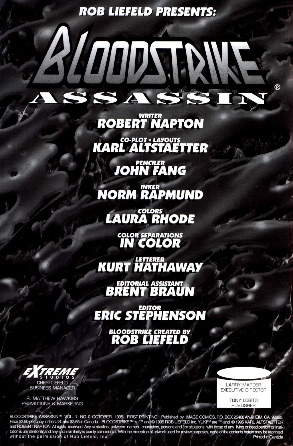 Read online Bloodstrike: Assassin comic -  Issue #0 - 2
