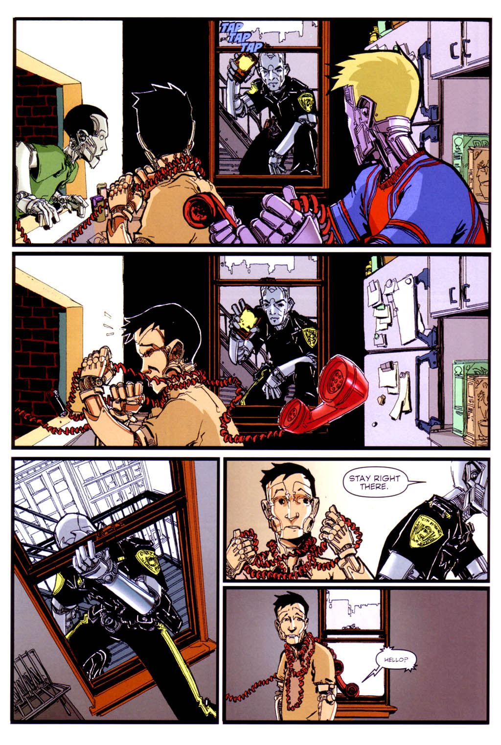 Read online NYC Mech comic -  Issue #3 - 5