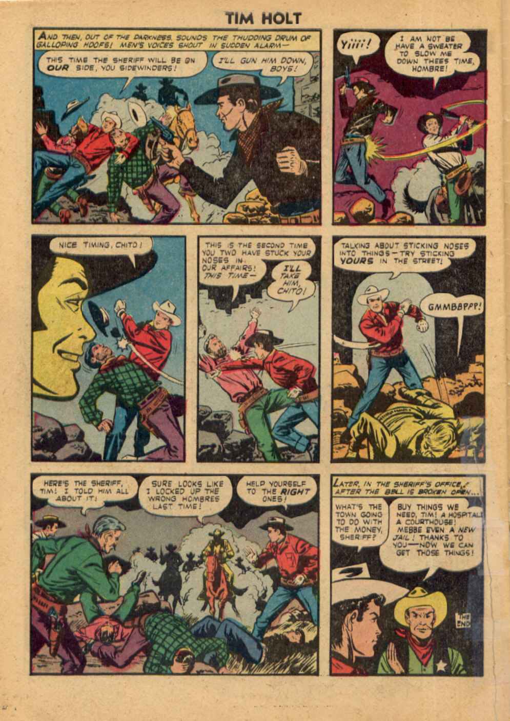 Read online Tim Holt comic -  Issue #18 - 34