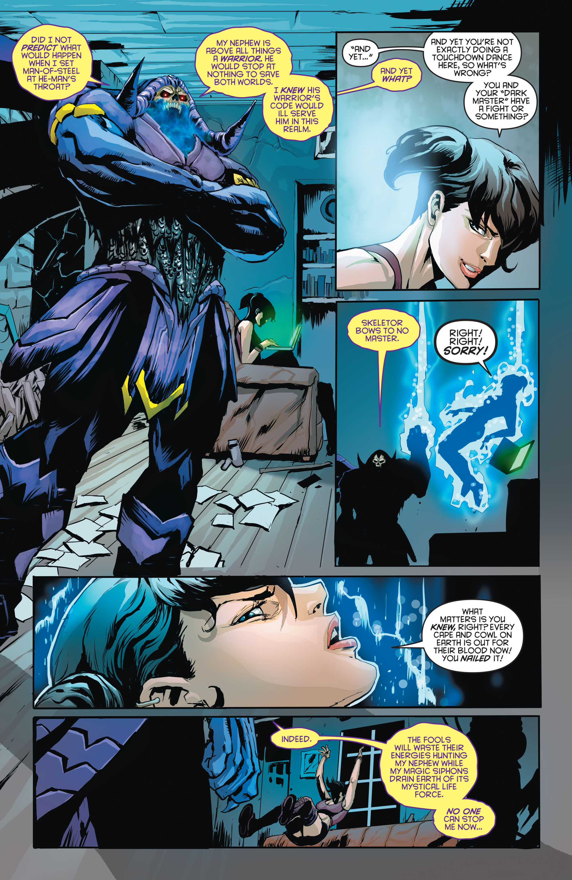 Read online DC Universe vs. The Masters of the Universe comic -  Issue #3 - 11