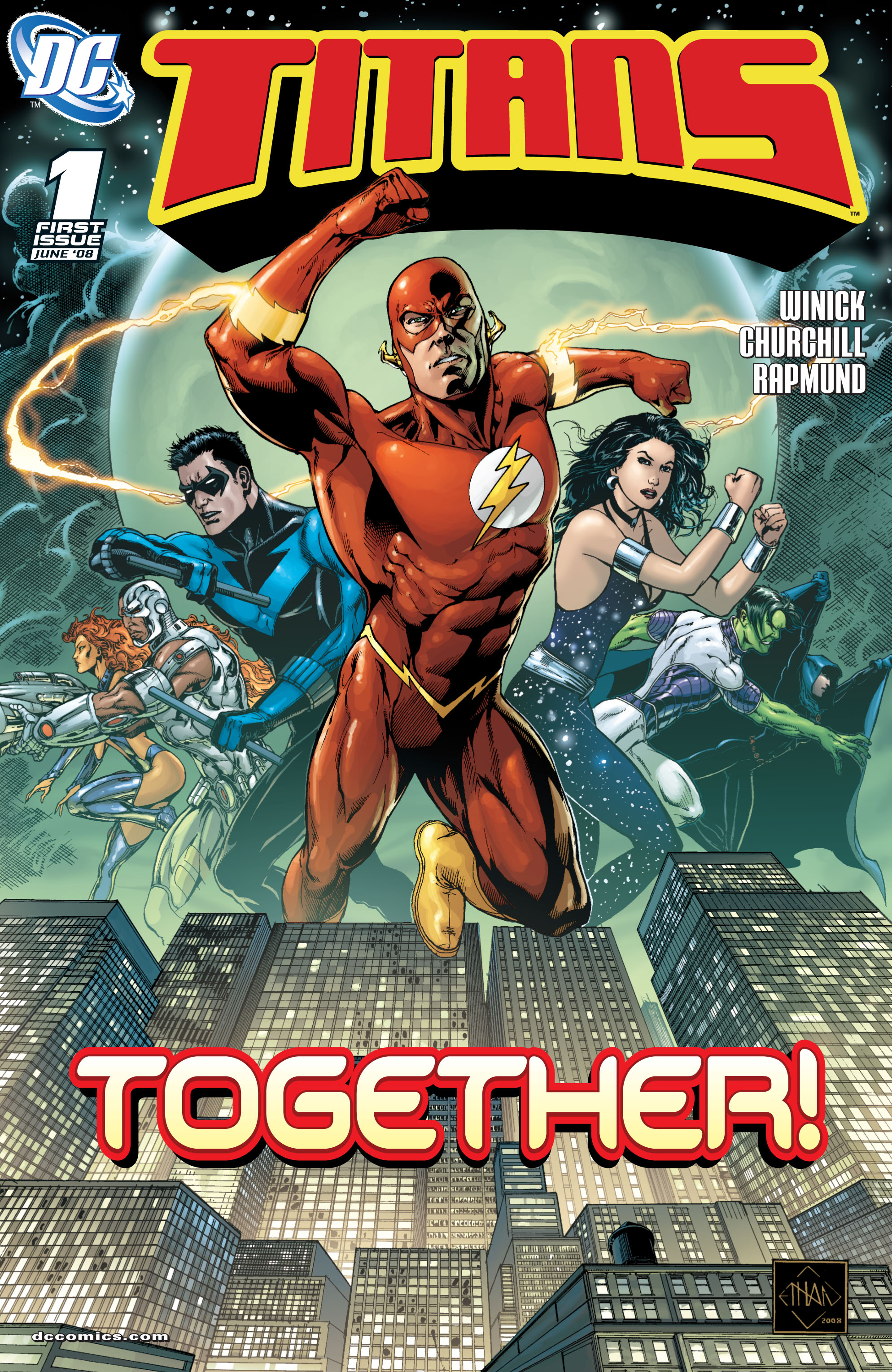 Read online Titans (2008) comic -  Issue #1 - 2