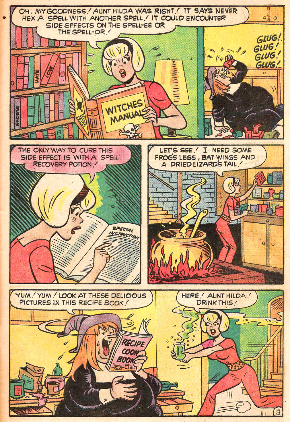 Read online Sabrina The Teenage Witch (1971) comic -  Issue #9 - 24
