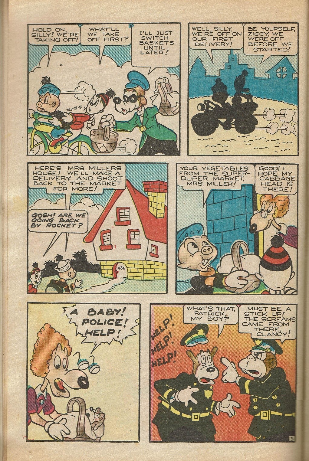 Read online Ziggy Pig-Silly Seal Comics (1944) comic -  Issue #4 - 14