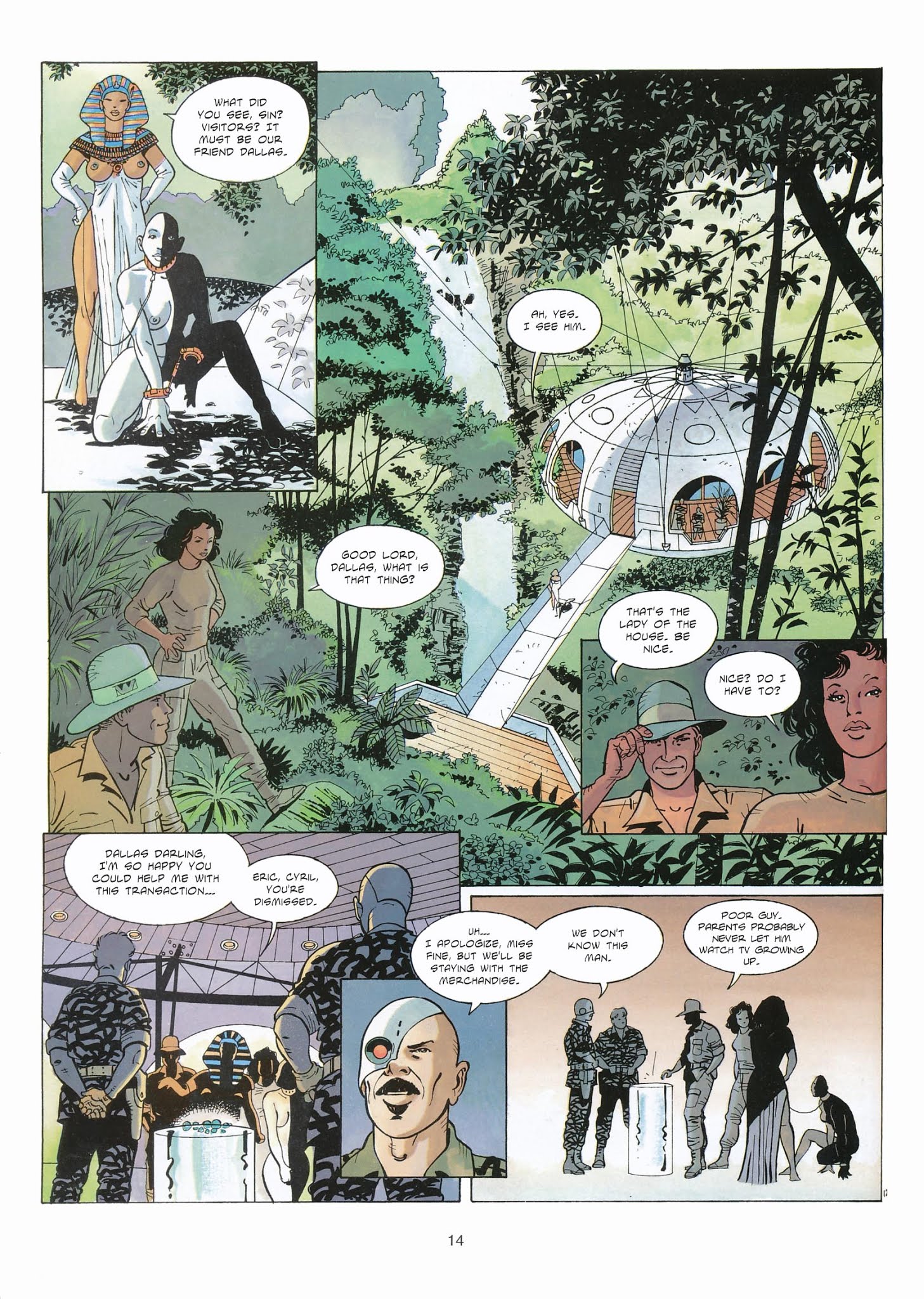 Read online Dallas Barr comic -  Issue #2 - 14