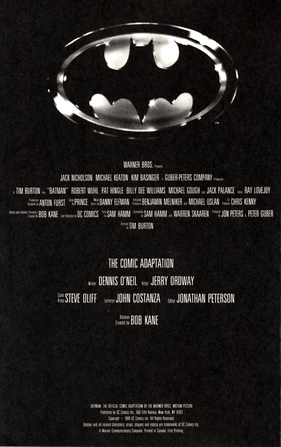 Read online Batman: The Official Comic Adaptation of the Warner Bros. Motion Picture comic -  Issue # Full - 2