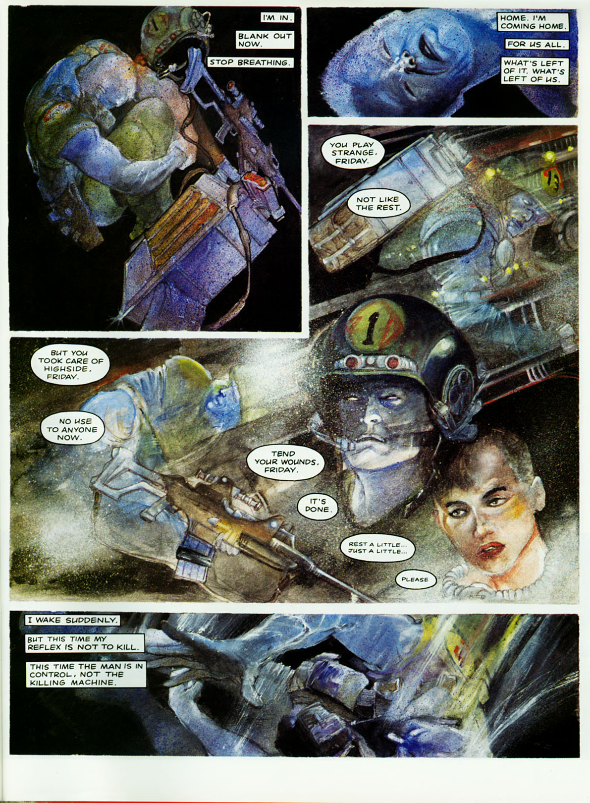 Read online Rogue Trooper: The War Machine comic -  Issue # TPB - 76