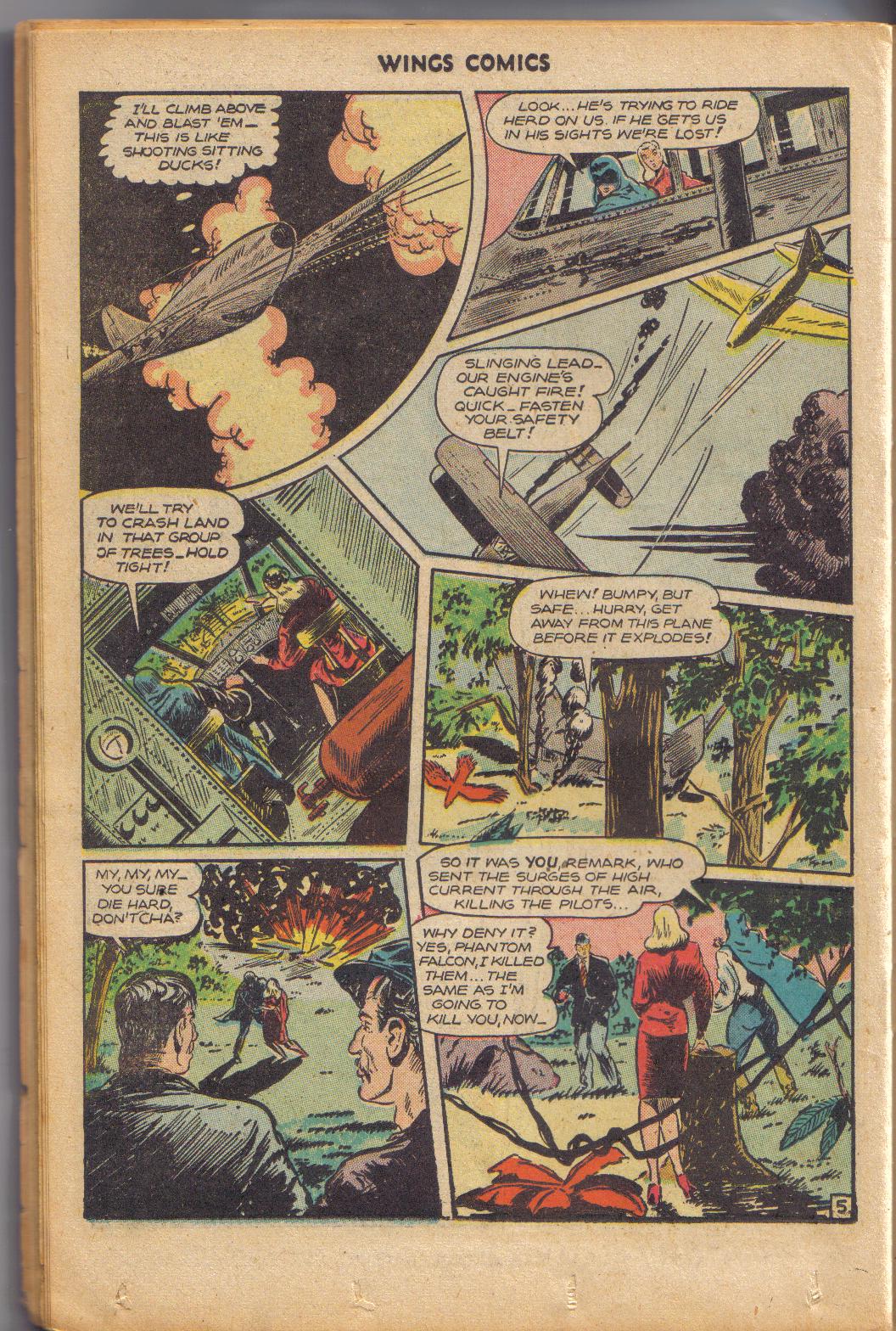 Read online Wings Comics comic -  Issue #79 - 34