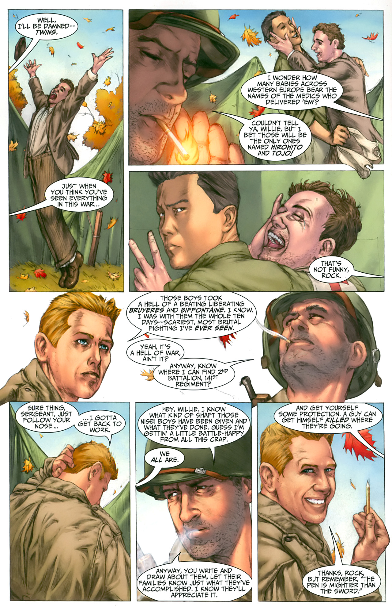 Read online Sgt. Rock: The Lost Battalion comic -  Issue #1 - 13