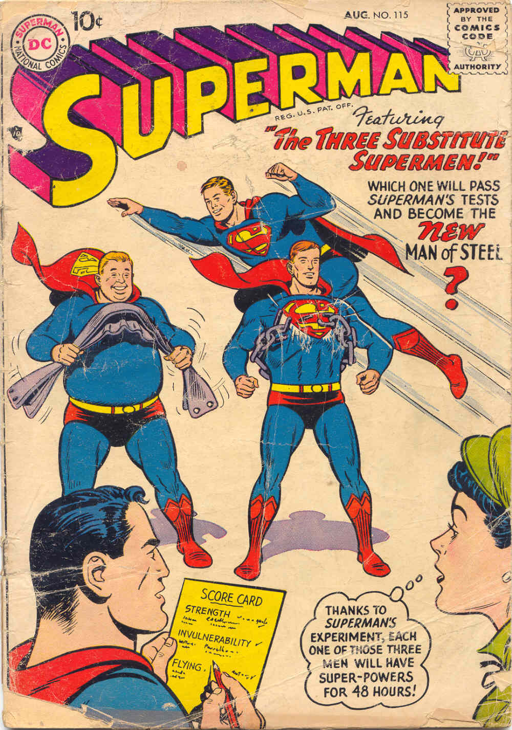 Read online Superman (1939) comic -  Issue #115 - 1