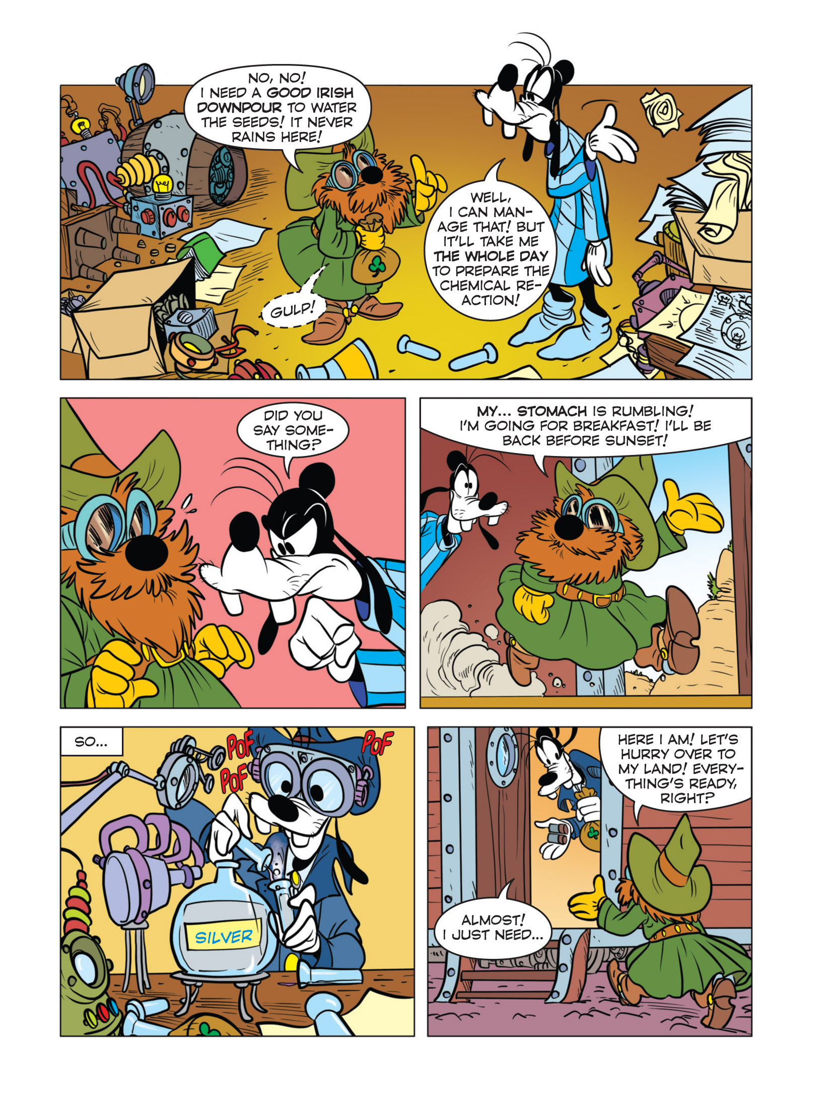 Read online Weird West Mickey: Magic West Goofy comic -  Issue # Full - 11