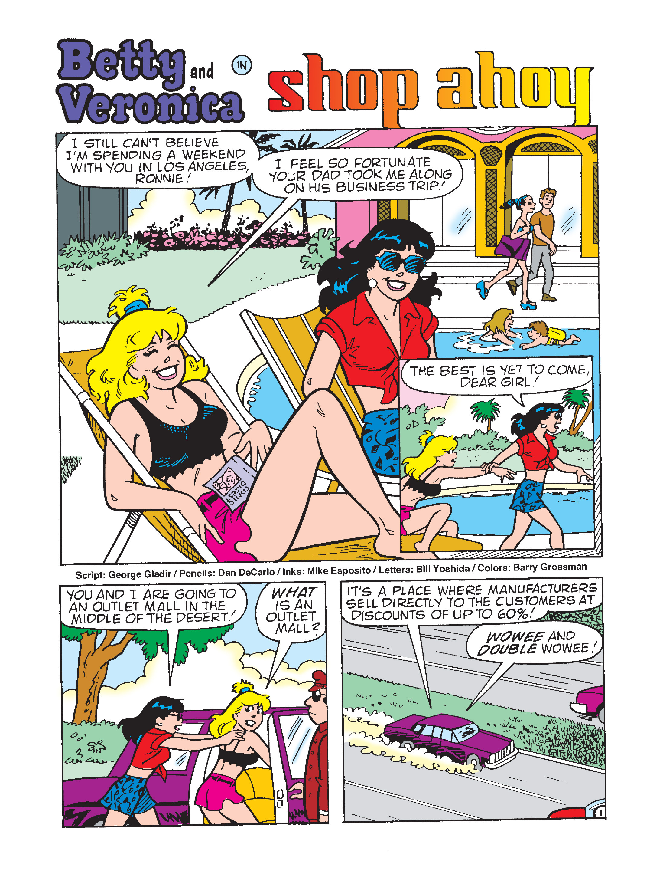 Read online Betty and Veronica Double Digest comic -  Issue #225 - 252