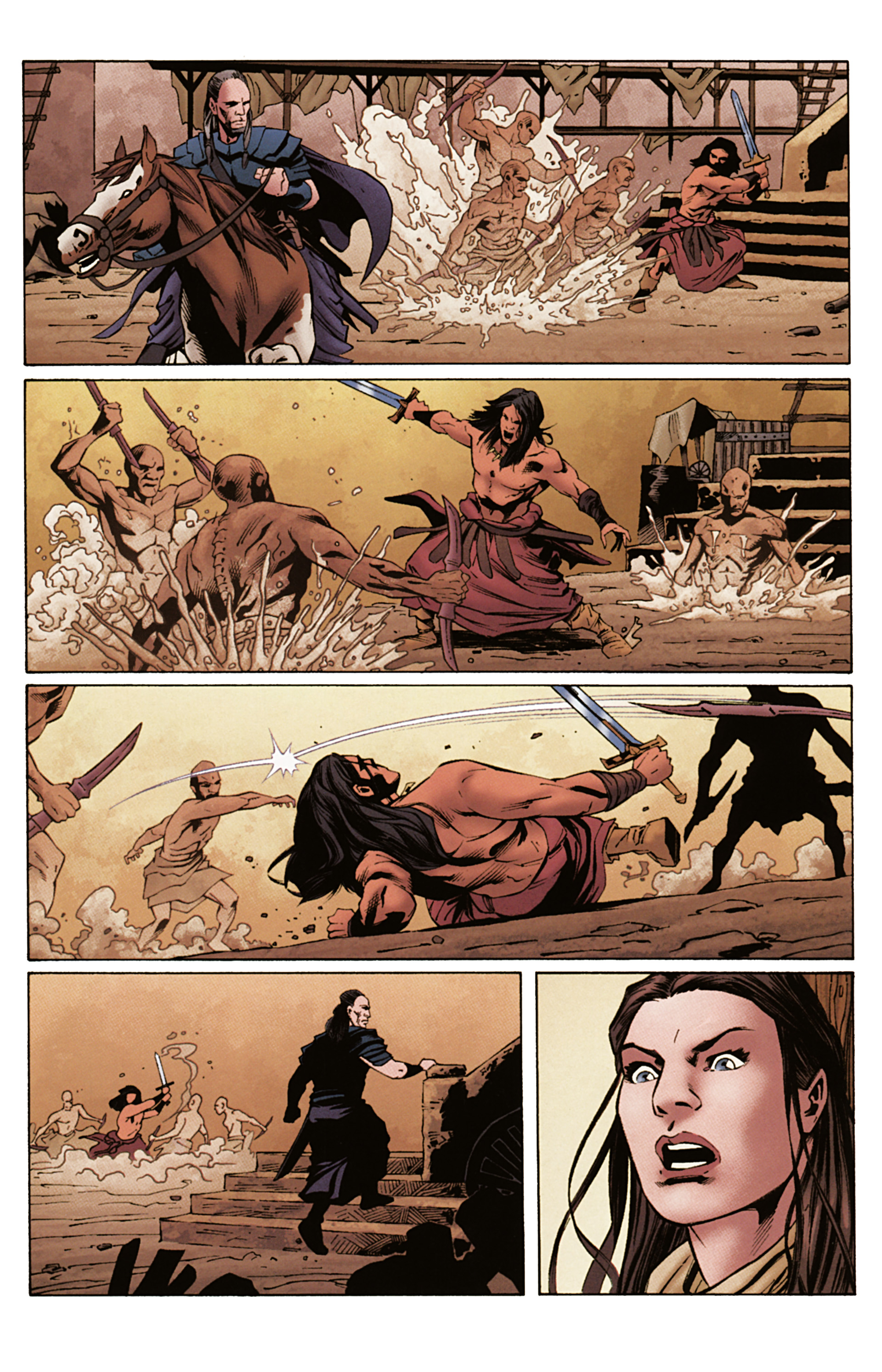 Read online Conan the Barbarian: The Mask of Acheron comic -  Issue # Full - 31