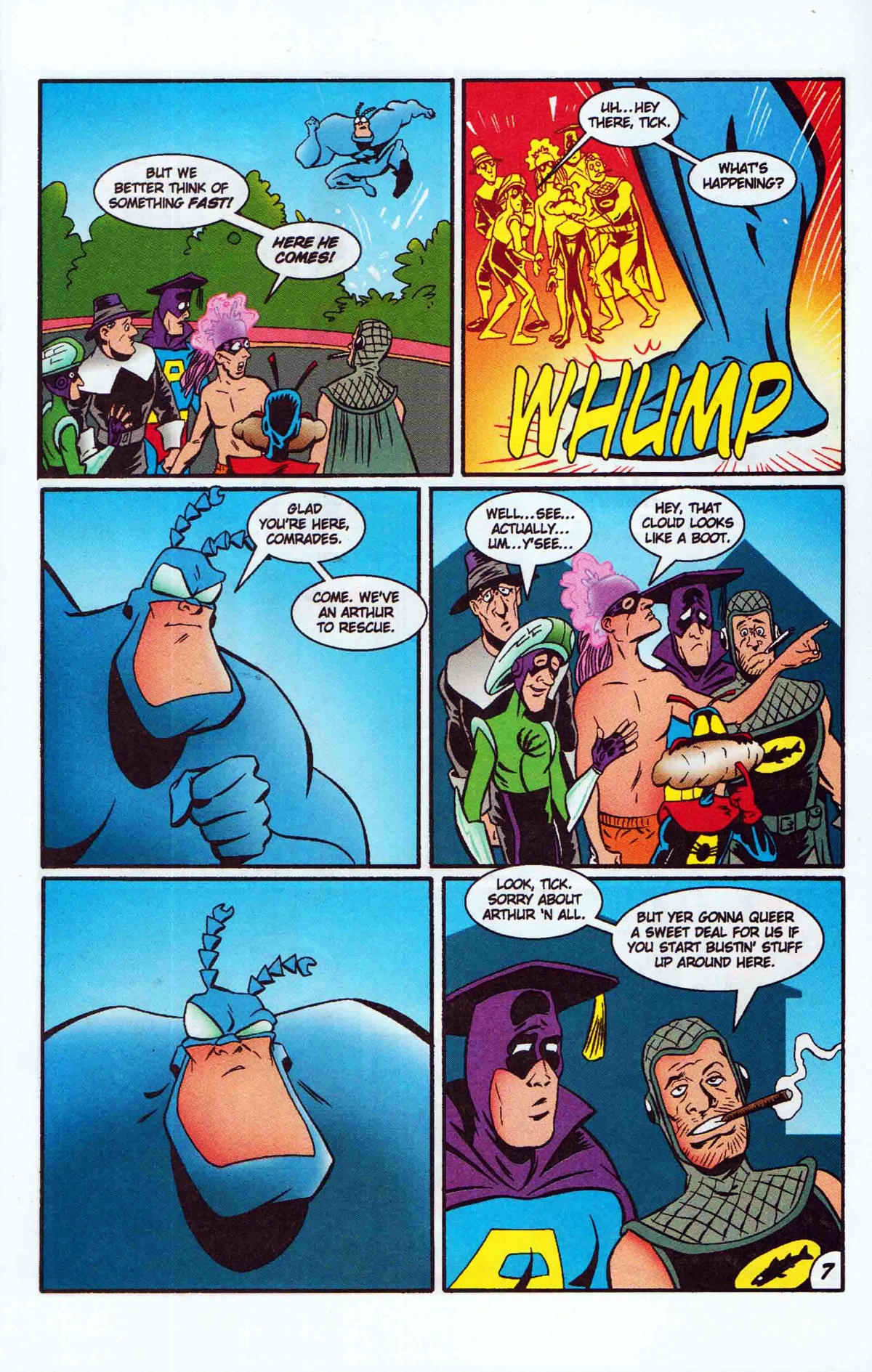 Read online The Tick: Days of Drama comic -  Issue #6 - 9