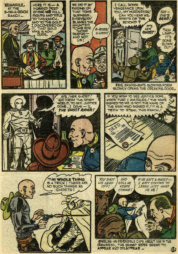 Read online The Ghost Rider (1950) comic -  Issue #7 - 7