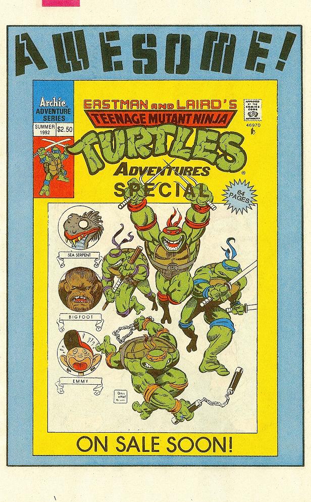 Teenage Mutant Ninja Turtles Adventures (1989) issue 32 - Page 29