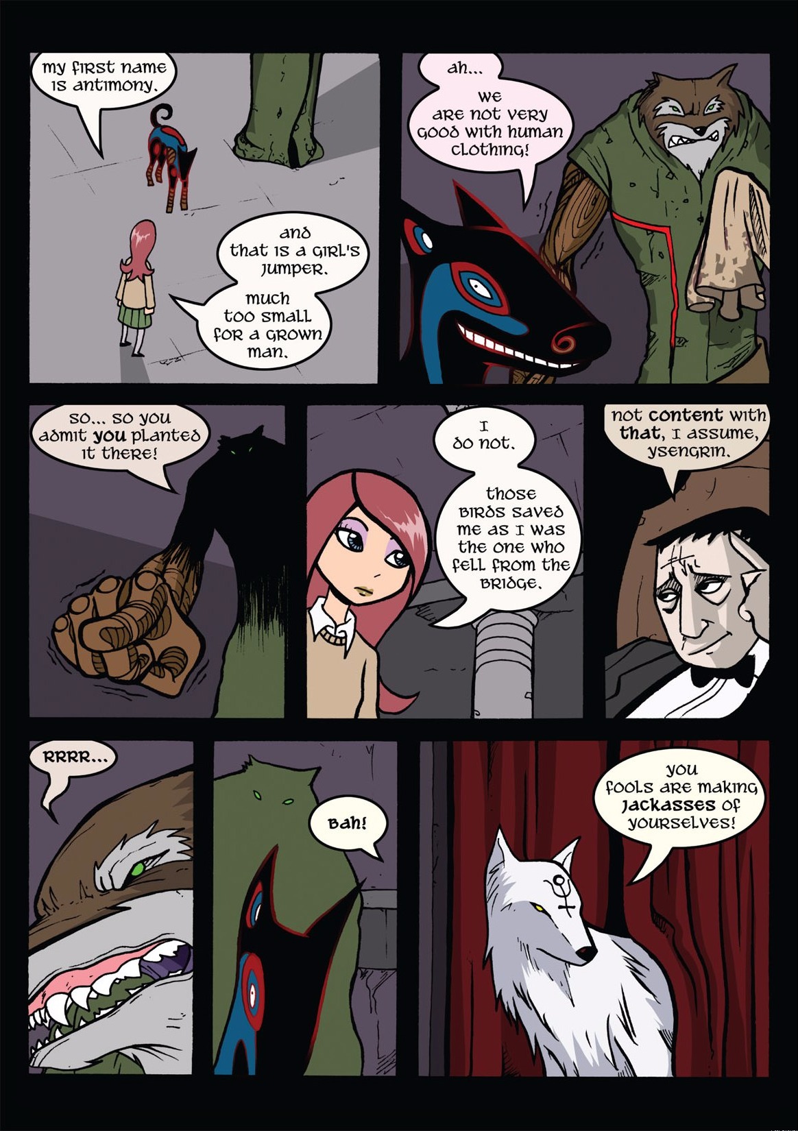 Read online Gunnerkrigg Court comic -  Issue # TPB 1 (Part 3) - 115