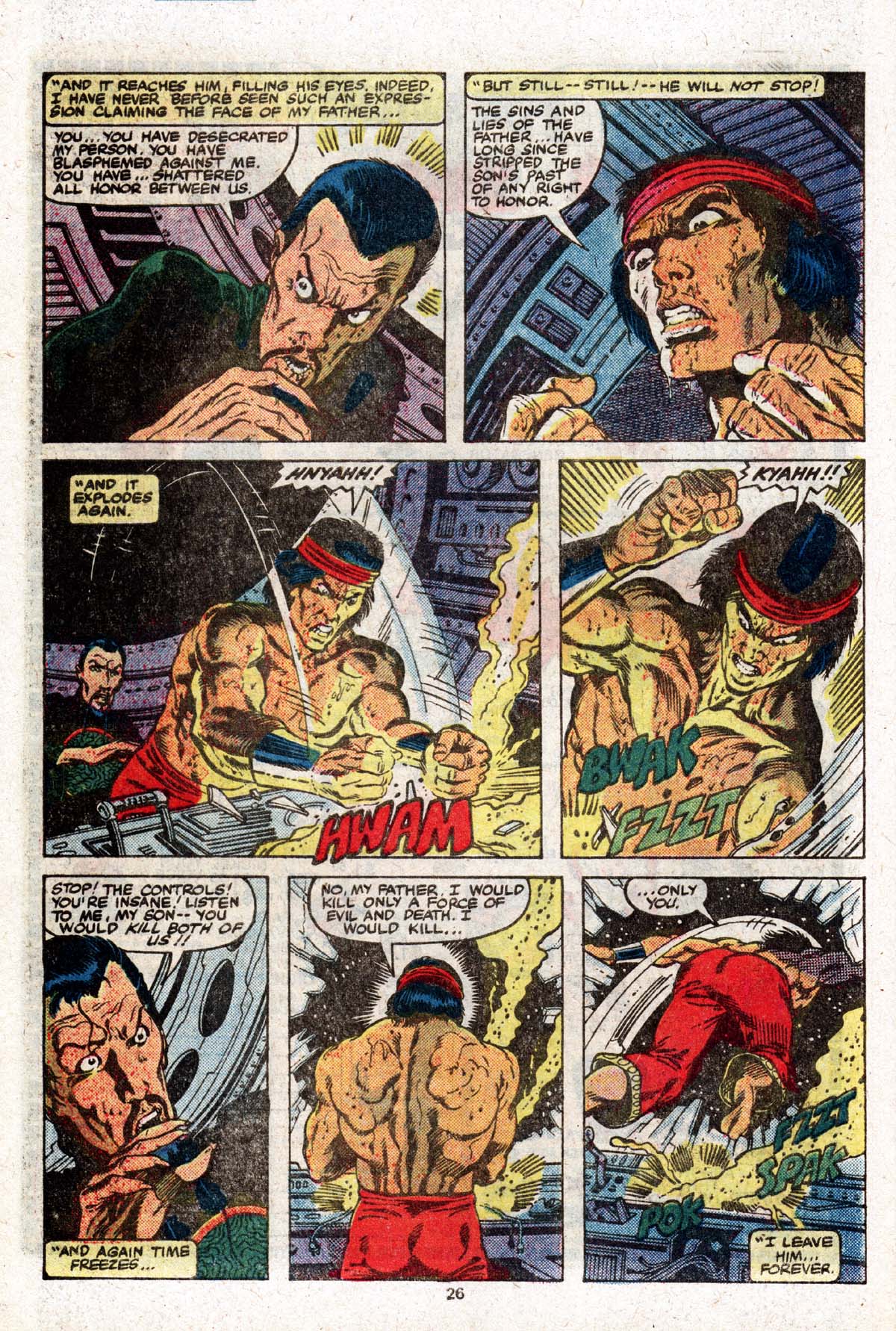 Read online Master of Kung Fu (1974) comic -  Issue #89 - 16
