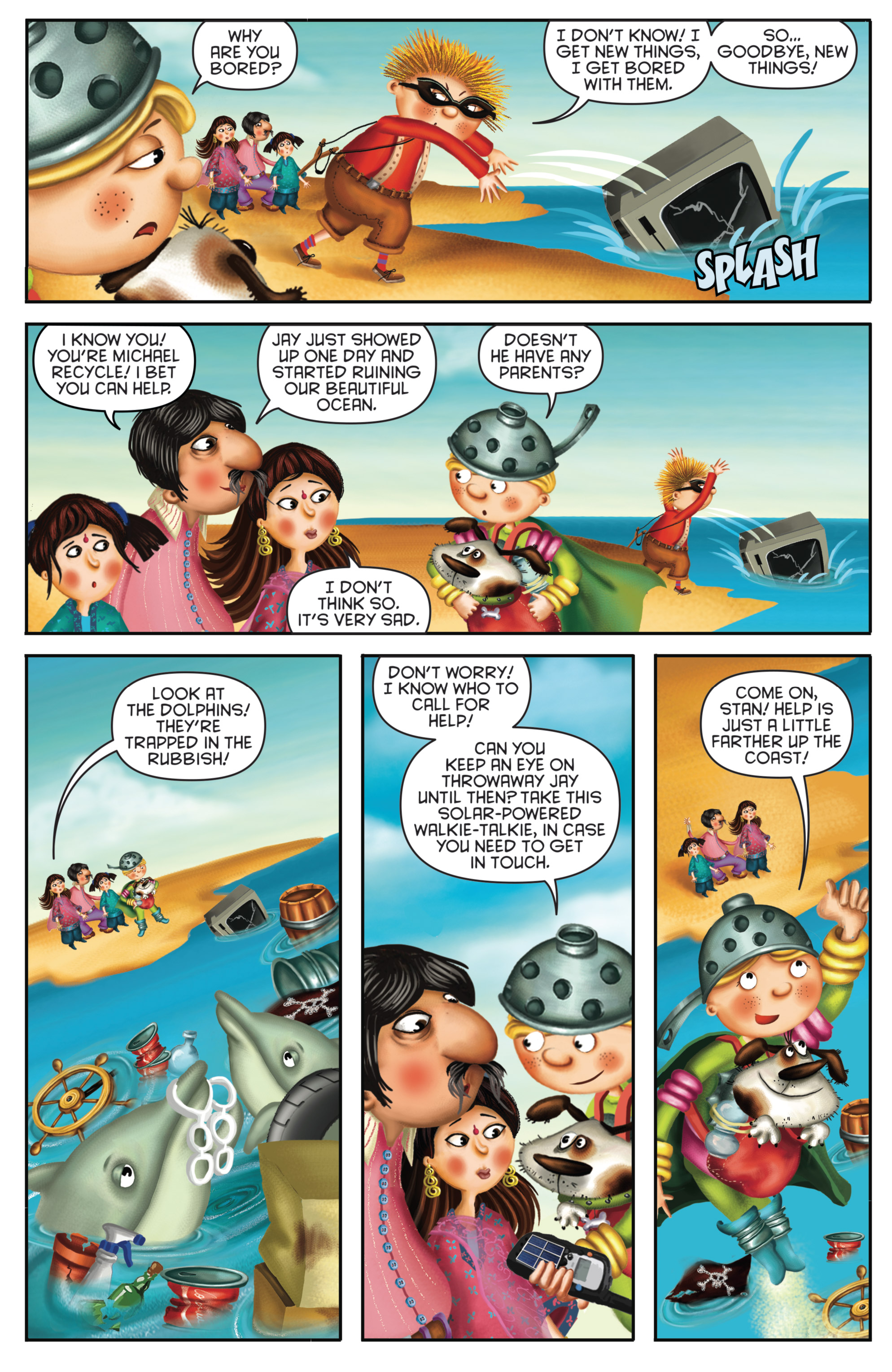 Read online Michael Recycle comic -  Issue #4 - 9