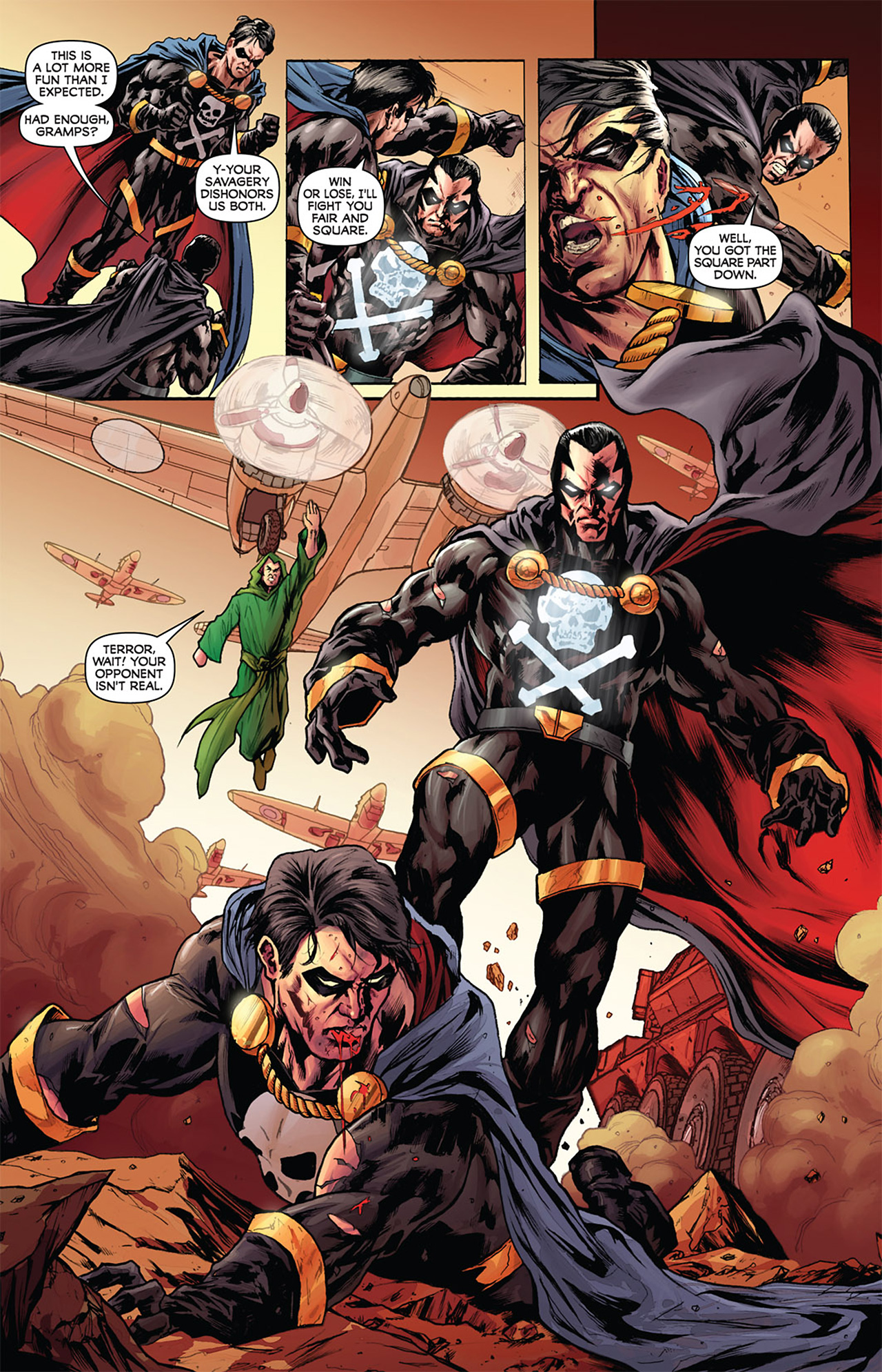 Read online Black Terror (2008) comic -  Issue #11 - 14