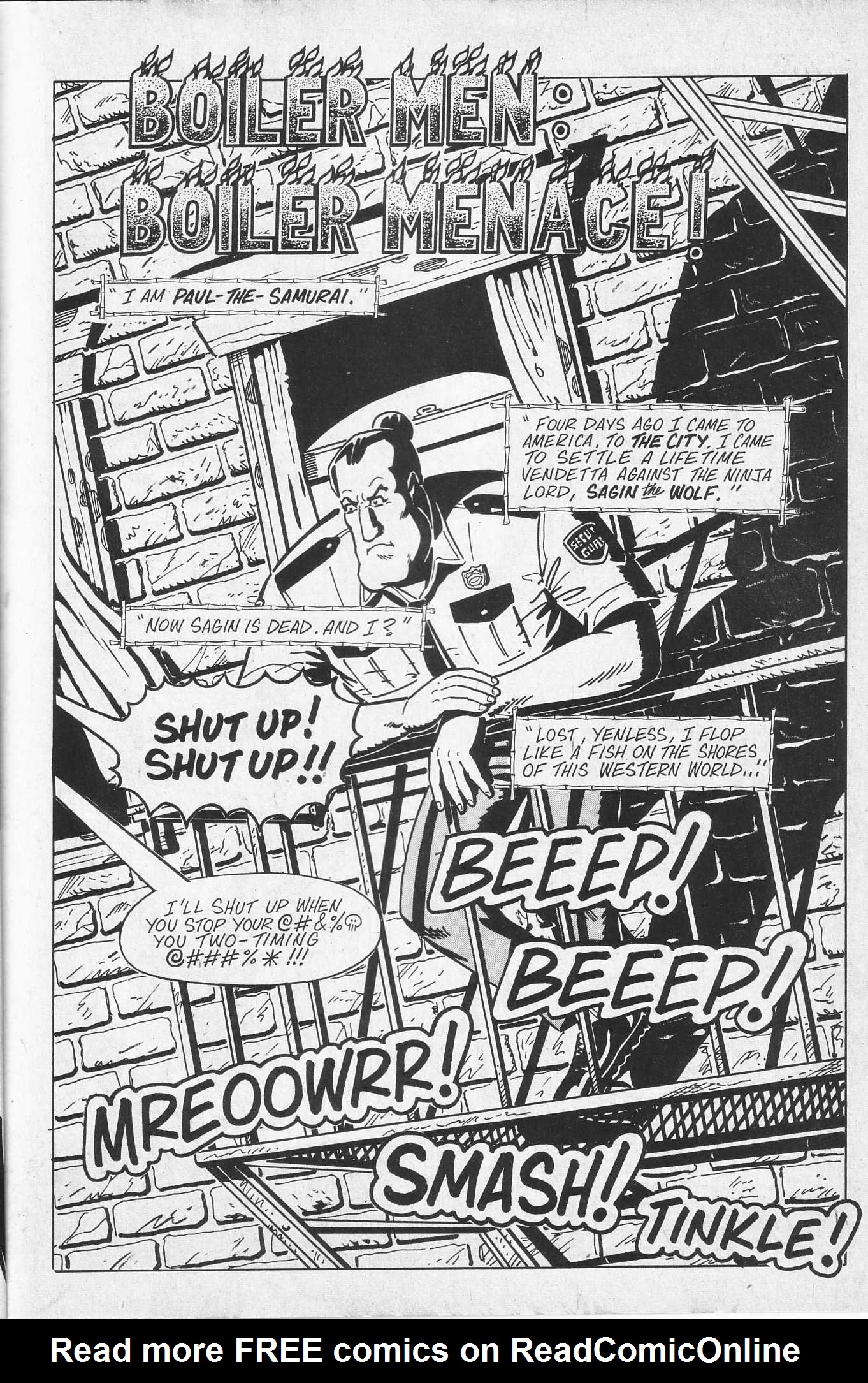Read online Paul the Samurai (1991) comic -  Issue # TPB - 7