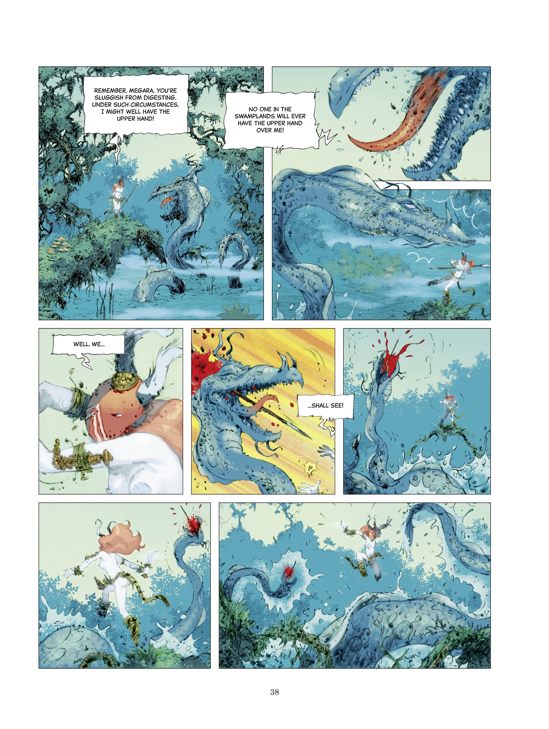 Read online Swamplands: Sombra comic -  Issue # TPB - 38