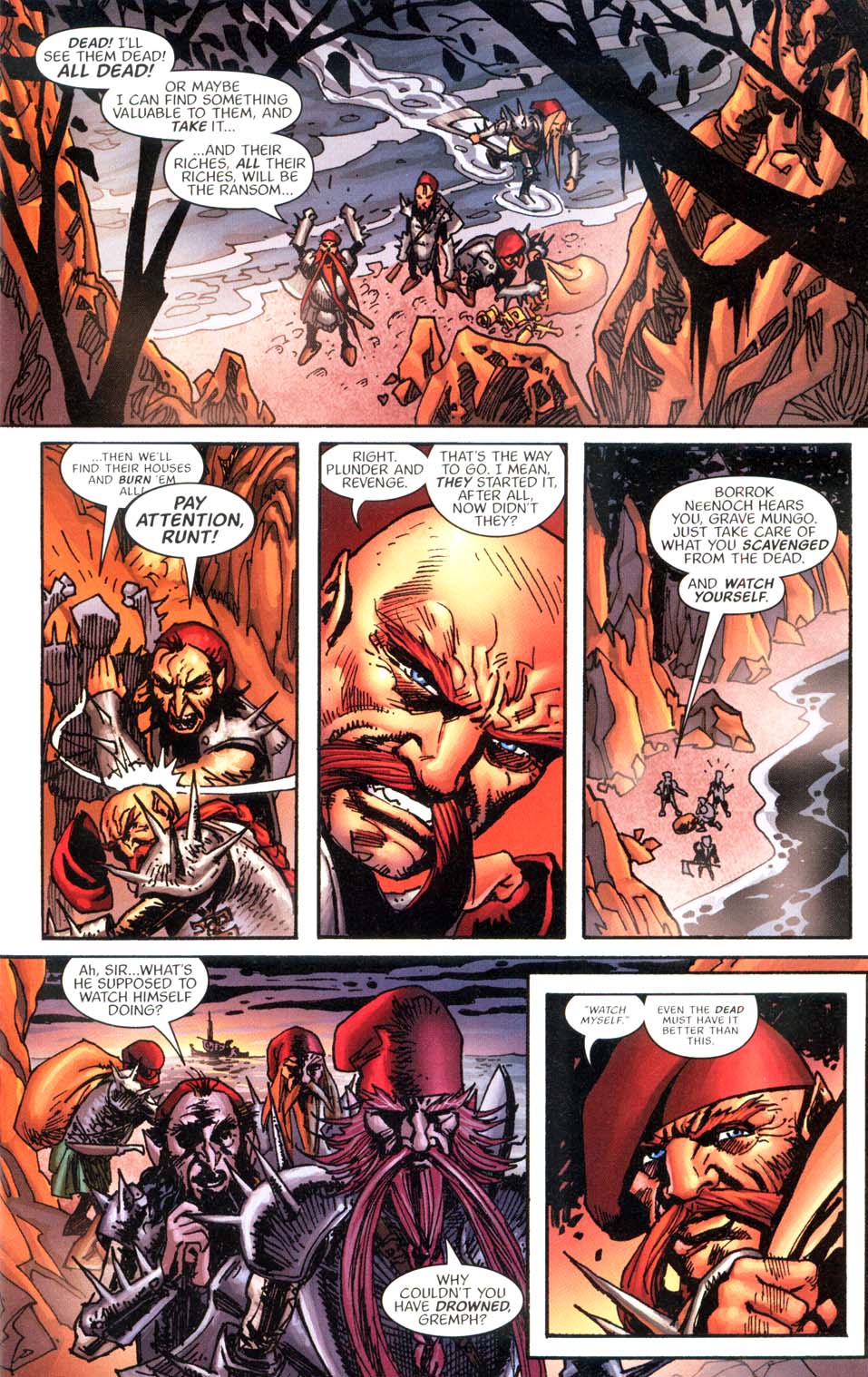 Read online R.A. Salvatore's DemonWars: Trial By Fire comic -  Issue #1 - 10