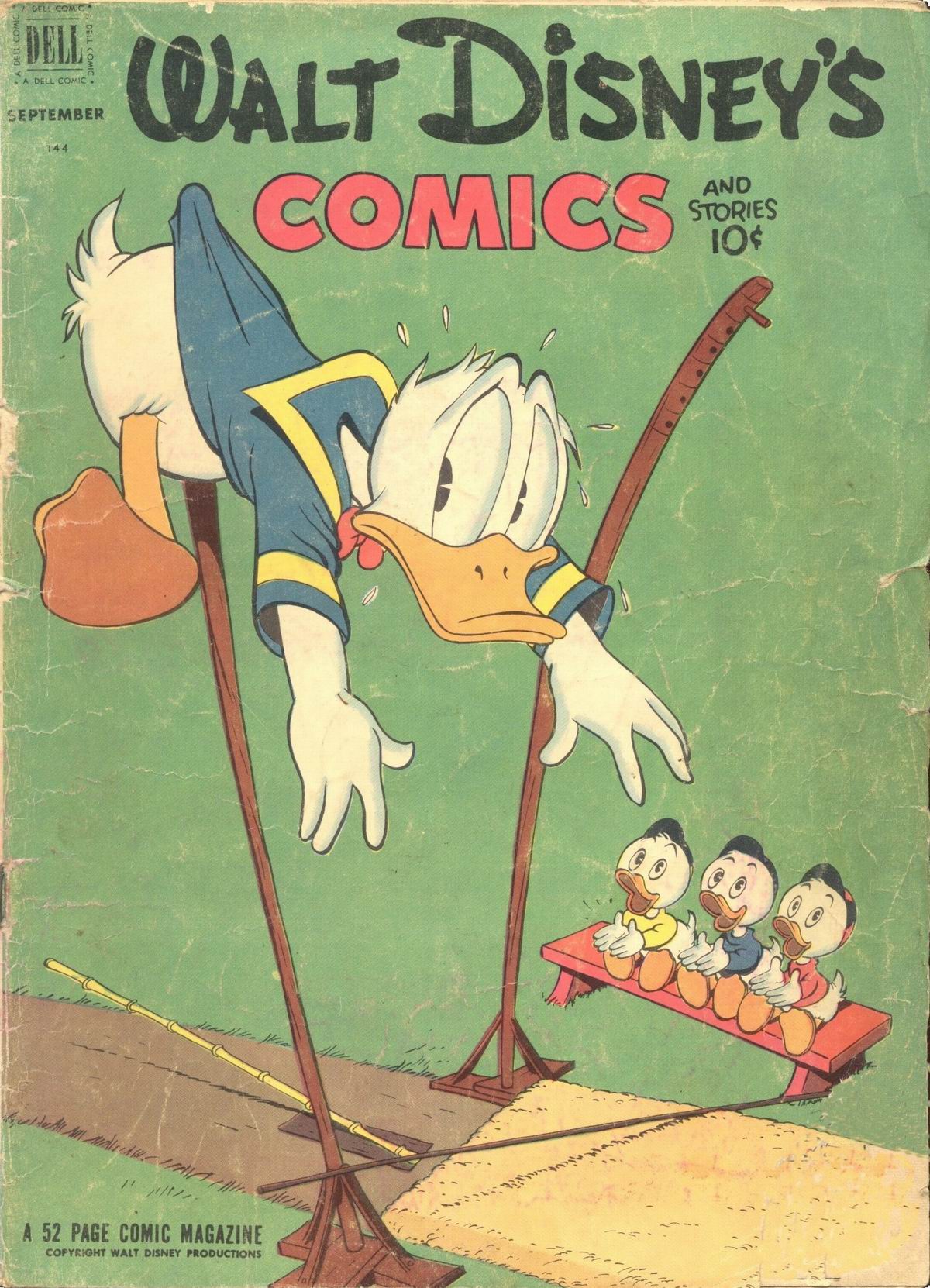 Read online Walt Disney's Comics and Stories comic -  Issue #144 - 1