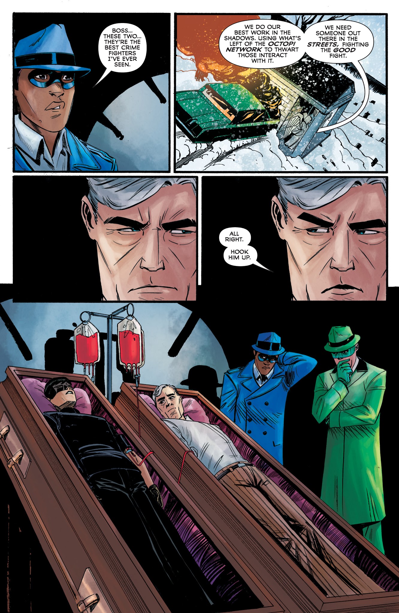 Read online The Green Hornet '66 Meets the Spirit comic -  Issue #5 - 20