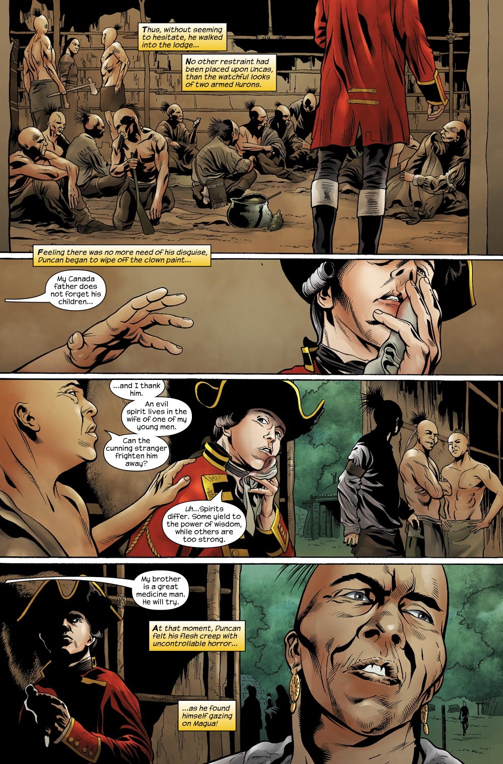 Read online The Last of the Mohicans comic -  Issue #4 - 17