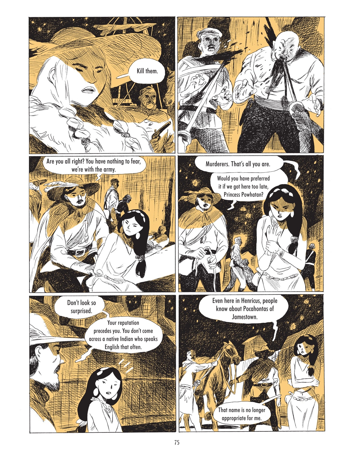 Read online Pocahontas: Princess of the New World comic -  Issue # TPB - 76