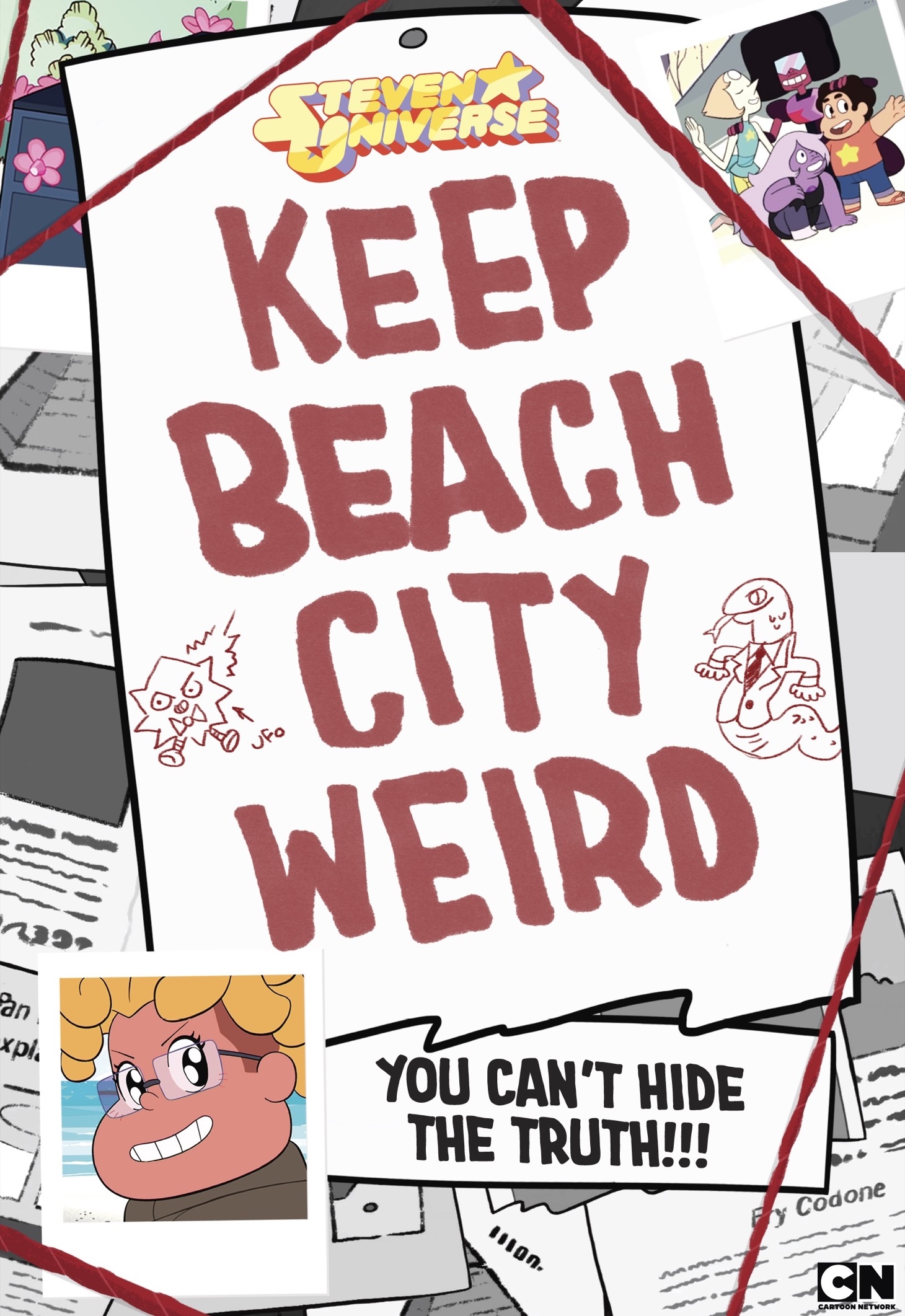 Read online Keep Beach City Weird: You Can't Hide the Truth!!! (Steven Universe) comic -  Issue # TPB - 1