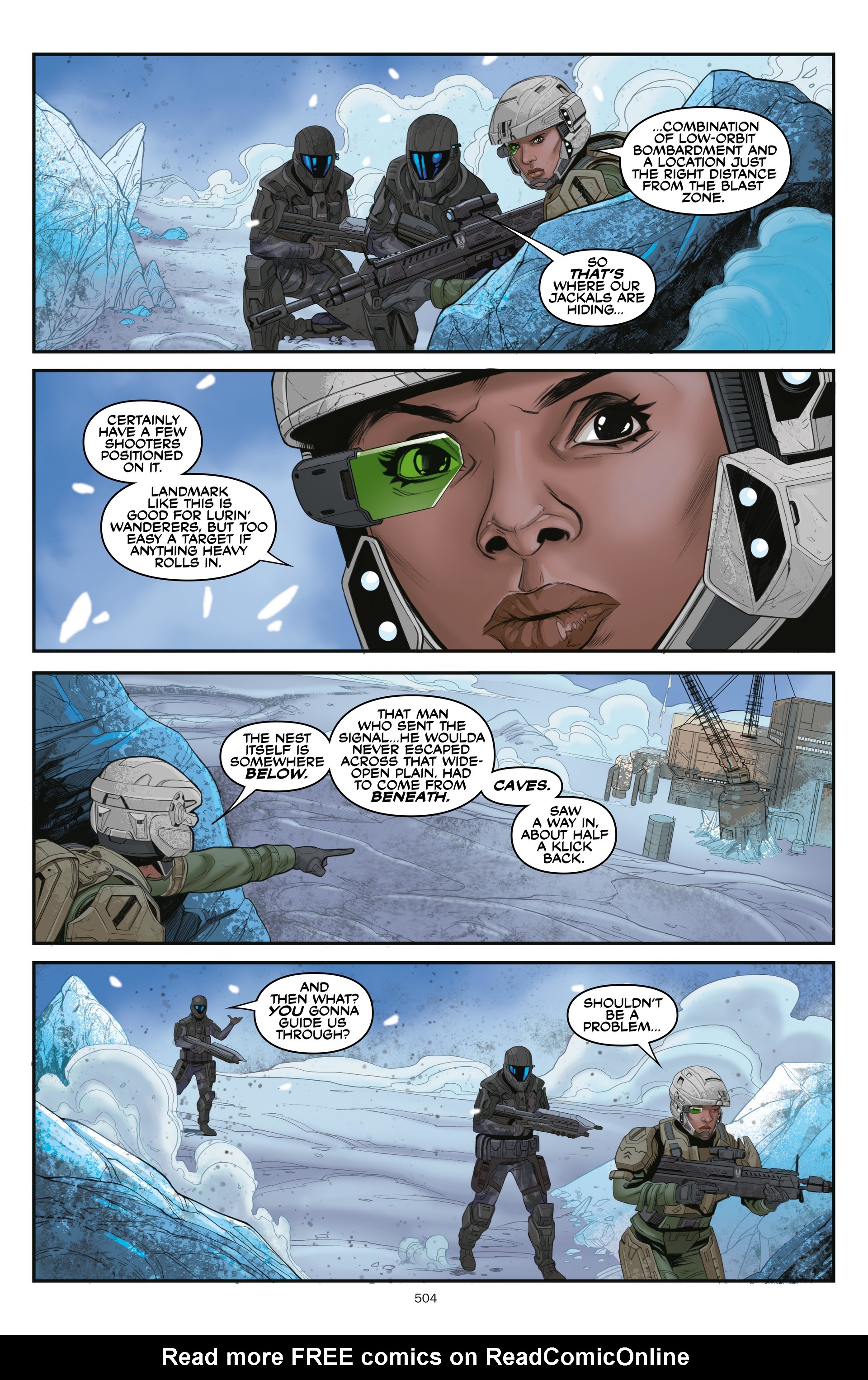 Read online Halo: Initiation and Escalation comic -  Issue # TPB (Part 5) - 98
