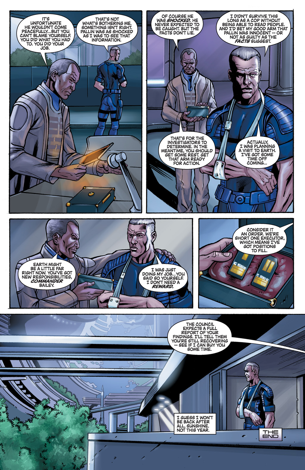 Read online Mass Effect Incursion / Inquisition comic -  Issue # Full - 18