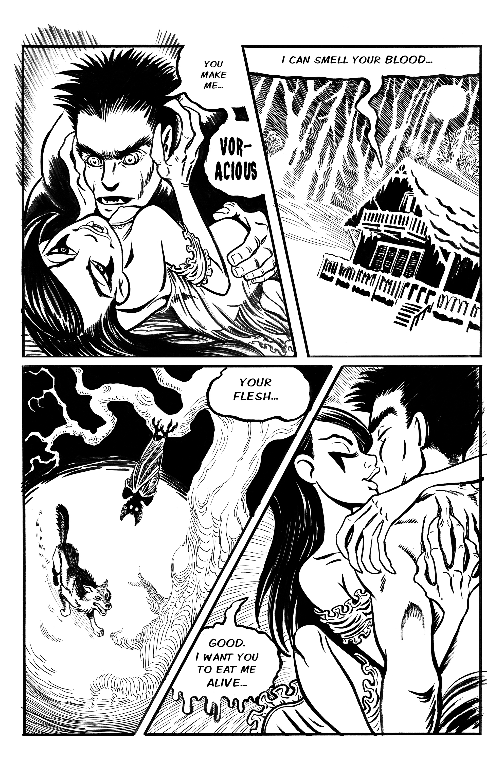 Read online Wulf and Batsy: Magnum Orgus comic -  Issue #4 - 47