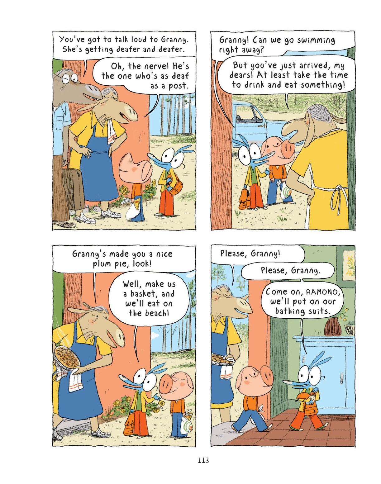 Read online Ariol comic -  Issue # TPB 2 - 115