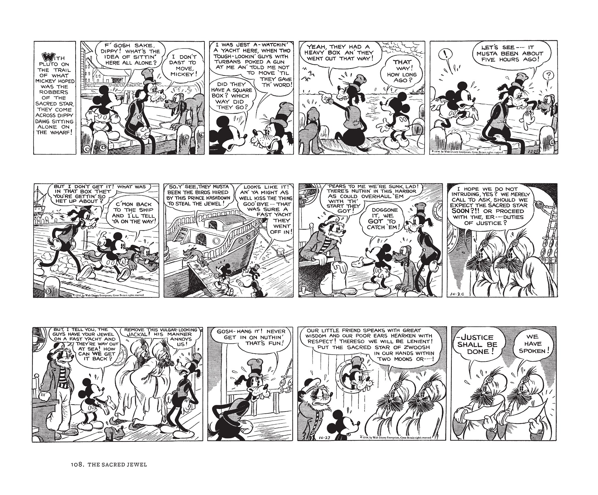 Read online Walt Disney's Mickey Mouse by Floyd Gottfredson comic -  Issue # TPB 3 (Part 2) - 8
