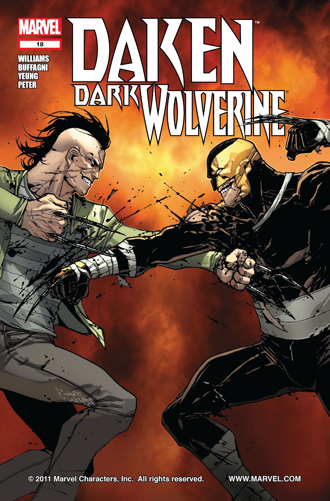 Daken: Dark Wolverine issue 18 - Page 1