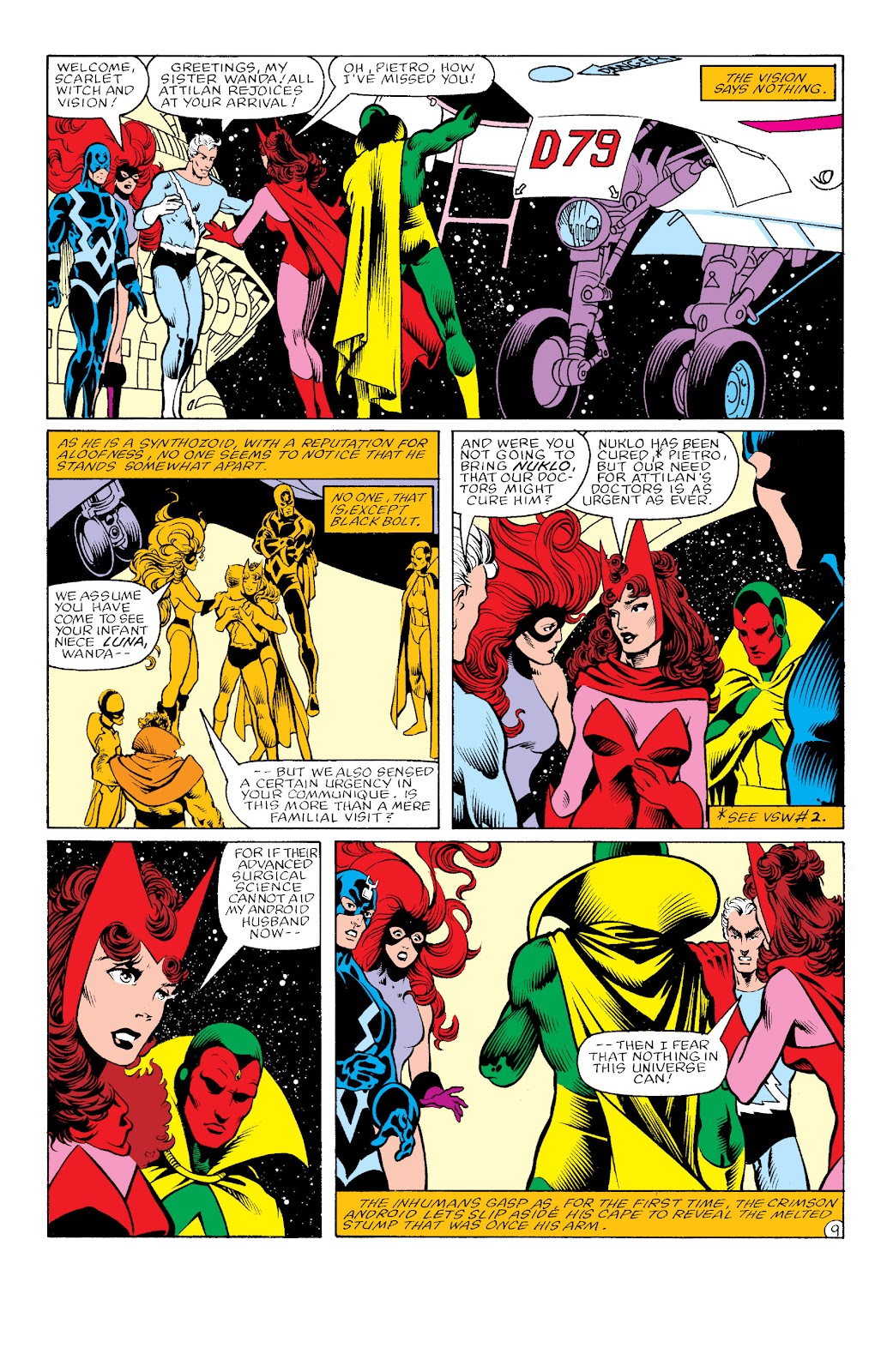 The Vision and the Scarlet Witch (1982) issue 4 - Page 10